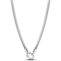 Pandora Nietenhalskette 393682C00 Silber