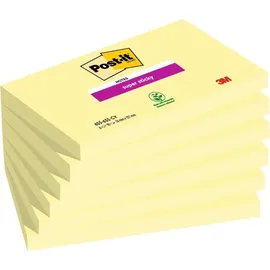 Post-it Post-it® Super Sticky Notes Carnival Haftnotizen extrastark 6556SR farbsortiert, 6 Blöcke