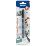 Stylex Acrylmarker 3 St. schwarz