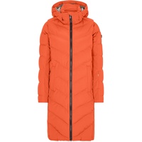 Ziener TELSE Winter-Mantel | warm, atmungsaktiv, wasserdicht, knielang, burnt orange, 42