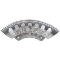 Berger & Schröter Wandhalterung Aluminium weiß 1 St.