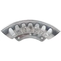 Berger & Schröter Wandhalterung Aluminium weiß 1 St.