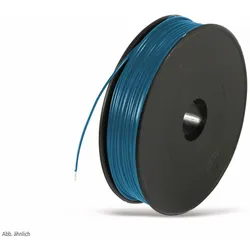 RAUTRONIC Draht YV, 0,5 mm, 100 m Spule, blau
