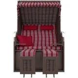 deVries Strandkorb Strandkorb Trendy Pure Standard grau Design 435 grau