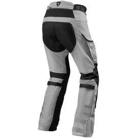 RevIt! Revit Sand 4 H2o Motorrad Textilhose, schwarz-silber, Größe S für Männer