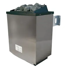 Karibu Fasshaus "lfe" inkl. 9 kW Ofen + ext. Steuerung + Dachkranz