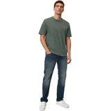 Marc O'Polo Herren T-Shirt Logo-T-Shirt aus Bio-Baumwolle