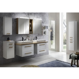 Schildmeyer MÖBELPARTNER Badregal Duo 140239 eiche landhaus 21,6 x 16,0 x 70,7 cm