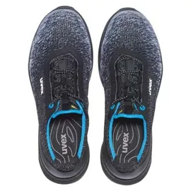Uvex Sicherheitshalbschuhe S1P SRC uvex 1 G2 aus Textil, uvex xenova® Kunststoffkappe, Weite 11, Größe 43