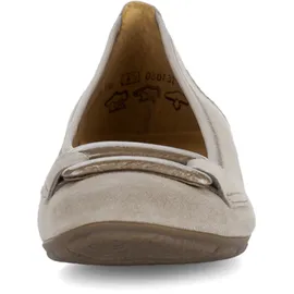Gabor Schuhe Ballerina grau kiesel 74.166.12 für Damen, beige, Größe 37 EU 4 UK
