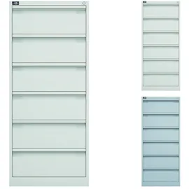 BISLEY Eco Karteischrank 132 x 57 x 62 cm grau