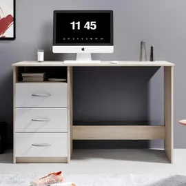 Bega Schreibtisch Adria Eiche Nachbildung/weiß matt