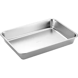 SANTOS Grillschale und Auffangschale Edelstahl gross