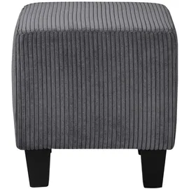 Home Affaire Ohrensessel »Chilly, Sessel mit Hocker und Federkern-Polsterung, (Set, 2 St., bestehend aus Sessel und Hocker), in Cord und Microfaser-Bezug, Unser Dauertiefpreis