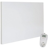 Viesta Infrarot Wandheizung mit Thermostat [inkl. TH12 thermostat] – Infrarotheizung Wandmontage Heizkörper – Carbon Crystal Infrarotheizung
