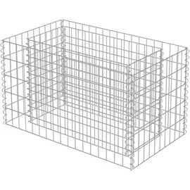 deluke Gabionen Hochbeet ROON 90 × 50 × 50 cm