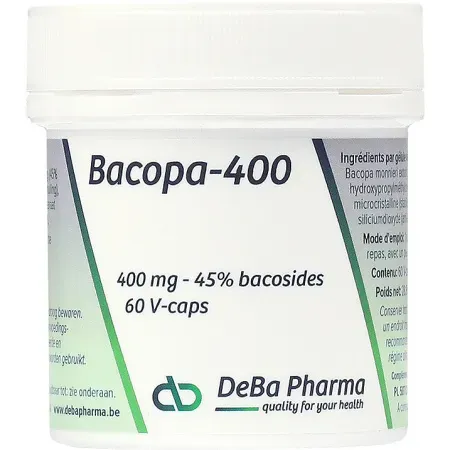 Deba Bacopa 400 Pflanzliche Kapseln 60