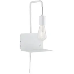 LED-Wandleuchte Calvani in Weiß max. 40 Watt Wandlampe