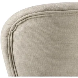 Actona 2er Set Actona Stuhl Batilda Stoff Beige Sand
