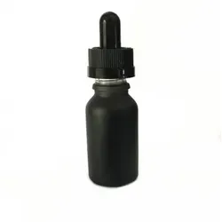 5x Glasflasche 15ml mit Pipette