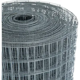 Estexo Volierendraht Maschendraht 1,0 x 25m 25x25 mm Gartenzaun Zaun verzinkt