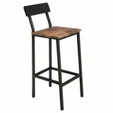 OEM Begryf Barhocker 30 x 90 x 40 cm Braun