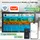 shop'n smile ideoon WLAN Funk Wetterstation mit XXL-Farb-Display Schwarz