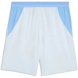 Puma Sporthose "Manchester City 26/27 Shorts Herren", Gr. XXL, Normalgrößen, weiß (icy blau team light), Obermaterial: 100% Polyester. Besatz: 88% Polyester, 12% Elasthan. Einsatz: 100% Polyester, regular fit, Hosen Sporthose