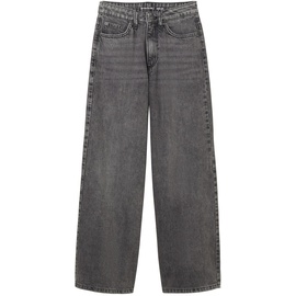 TOM TAILOR Mädchen Kinder Wide Leg Fit Jeans, 10219 - Used Mid Stone Grey Denim, 134