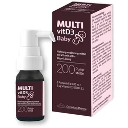 MULTIvitD3 Baby 10 ml Pumplösung