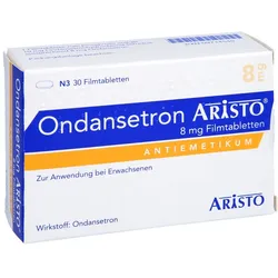 Ondansetron Aristo 8 mg Filmtabletten 30 St