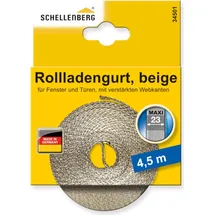 Schellenberg Rolladengurt Maxi 23 mm 4,5 m beige