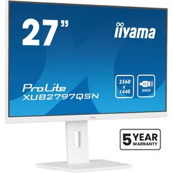 iiyama ProLite XUB2792QSN-W2 - 27 Zoll Monitor - 300 cd/m2 - QHD - 2560x1440 Pix...