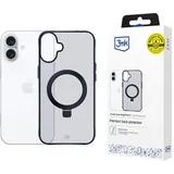 OEM Apple iPhone 16 plus – 3mk Smoke Case Mag&Stand Hülle