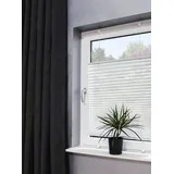 MYDECO Plissee PROMO, weiß - 60 x 130 cm) - Klemmfix