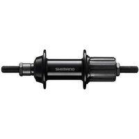 Shimano Unisex – Erwachsene FH-TX500-8 Kasseten-Hinterrad Nabe, Schwarz, 36 Loch