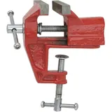 Cogex 64603 Schraubstock aus Stahl mit Tischklemme