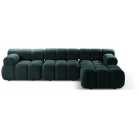 Micadoni Ecksofa Bellis, modular 4-Sitzer blau