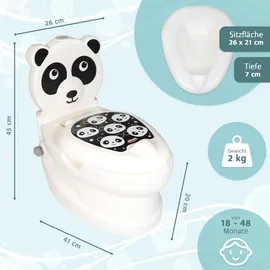 pilsan Töpfchen mit Spülgeräusch Panda, Kindertoilette