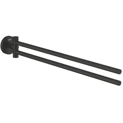 GROHE Handtuchhalter Start Schwarz Matt Metall 411832430