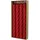 Richard Wenzel RUSTIC TWIST Stabkerzen 250 x 28 mm rot 4 St.