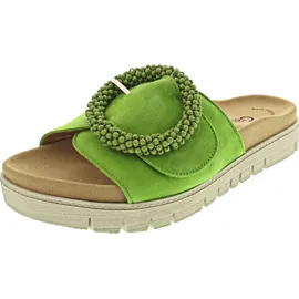 Gabor 63.745 Damen Pantoletten - Pantolette grün Freizeit NEU - Grün - 38