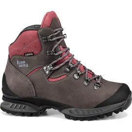 Hanwag Tatra II GTX Damen Asphalt/Dark Garnet 42