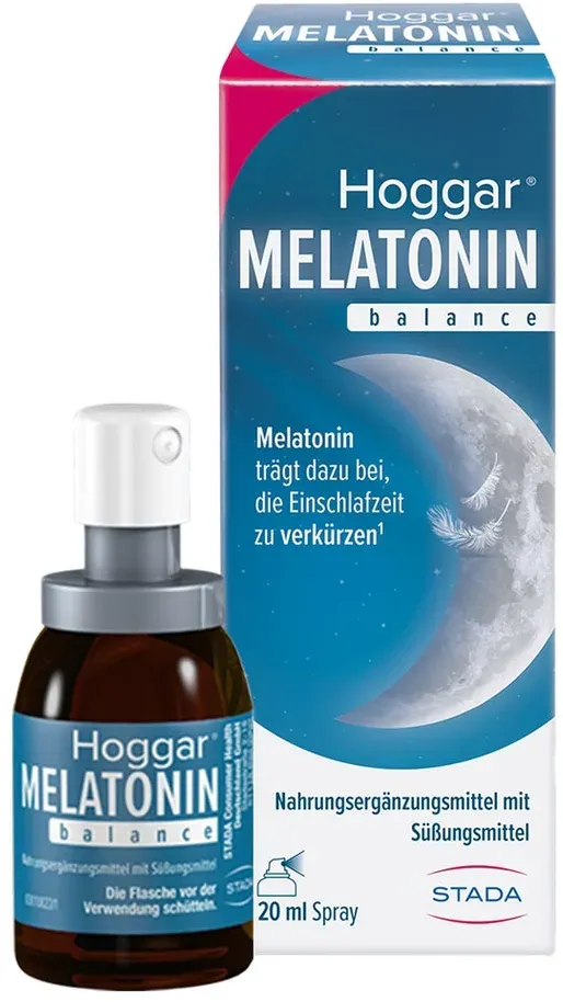 Preisvergleich Produktbild Hoggar Melatonin balance Einschlafspray 20 ml