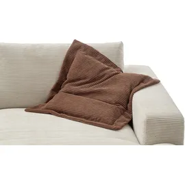Candy Big-Sofa 3C CANDY "Enisa II", grau (taupe), B:290cm H:86cm T:127cm, 85% Polyester, 15% Viskose, Sofas, Big-Sofa, incl. 1 Flatterkissen, Wahlweise mit Flecken-Schutz-Bezug Easy care