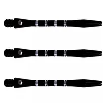 KARELLA Shaft Alu Stripe Medium Schwarz 45 mm
