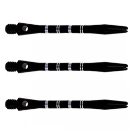 KARELLA Shaft Alu Stripe Medium Schwarz 45 mm