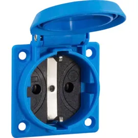 ABL Einbausteckdose 1 Blau 1 St.