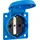 ABL Einbausteckdose 1 Blau 1 St.