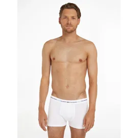 Tommy Hilfiger Signature Essential Um0um02761 Boxershorts 3 Einheiten Desert Sky / White / Primary Red L